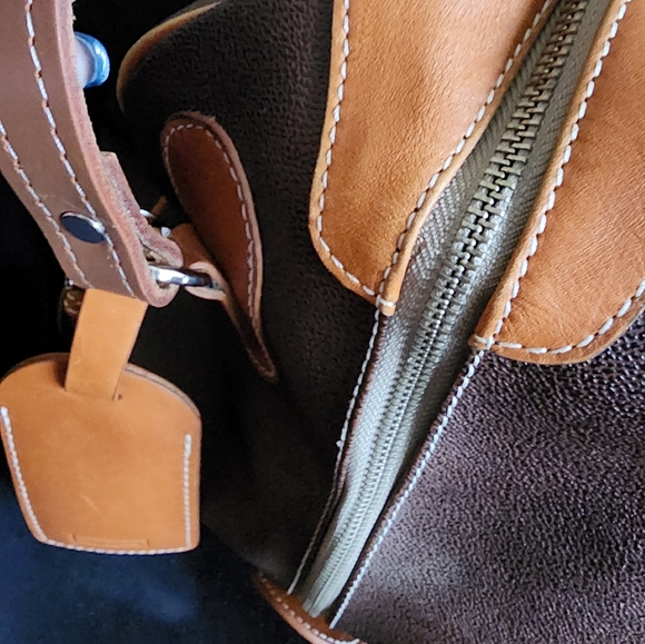 Mulholland leather Weekender - Picture 3 of 11